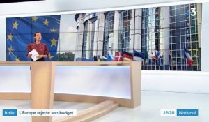 Europe : Bruxelles rejette le budget de l'Italie