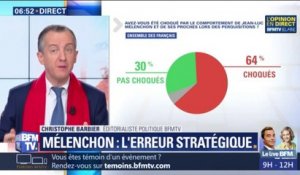 EDITO - Perquisitions, un boulet pour Mélenchon jusqu'à la présidentielle