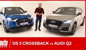 DS3 Crossback vs Audi Q2 : premier face-à-face