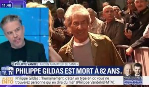Philippe Wandel se confie ému sur la mort de Philippe Gildas: "Il était mon papa en télé"