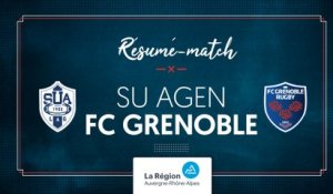 Agen - Grenoble : le résumé vidéo
