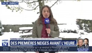 Dans les Hautes-Pyrénées les premières neiges sont arrivées avant l'heure