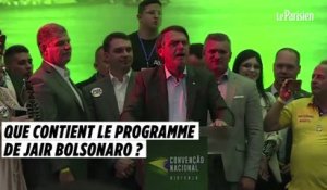 Que contient le programme de Bolsonaro ?