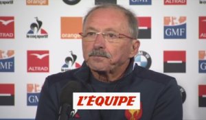 Brunel «Trouver une colonne vertébrale» - Rugby - XV de France