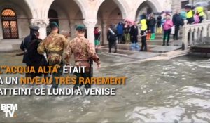 Venise fait face à des inondations historiques