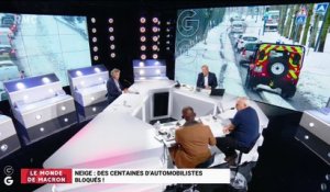 Le monde de Macron: Neige, des centaines d'automobilistes bloqués – 30/10