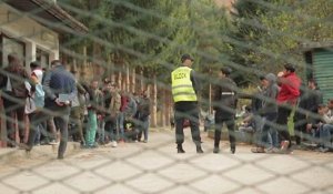 Bosnie : des abris pour les migrants