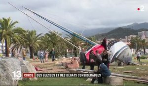 Corse : des blessés et des dégâts considérables après la tempête