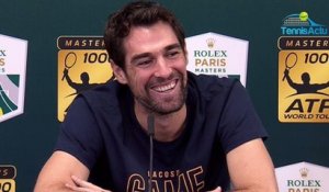 Rolex Paris Masters 2018 - Jérémy Chardy : "Je n'ai pas de nouvelles pour la Coupe Davis, ce n'est pas très bon signe"