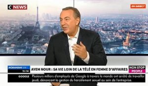 EXCLU - Ayem Nour révèle son salaire pour la pub Anaka 3 dans "Morandini Live" et surprend les internautes - VIDEO