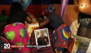Côte-d'Ivoire : payées pour pleurer