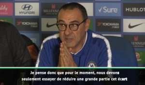 Chelsea - Sarri : "Difficile de réduire l'écart avec City"