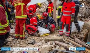 Marseille : trois victimes retrouvées, l'espoir s'amenuise