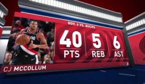NBA [Focus] C.J. McCollum chasse les Bucks !