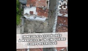 Immeubles effondrés à Marseille: Un cinquième corps retrouvé sous les décombres