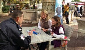 Les citoyens ont pris un café avec les policiers à Grasse