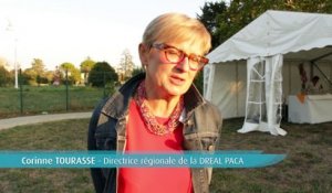 Journée portes ouvertes du site d'Aix du Cerema - Interview de  Corinne TOURASSE