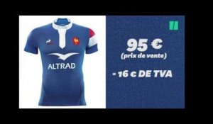 France-Afrique du Sud: le maillot de rugby "made in France" n'est pas beaucoup plus cher