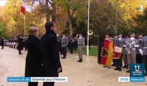 Grande Guerre : une commémoration historique avec Angela Merkel et Emmanuel Macron