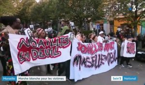 Marseille : une marche blanche mouvementée en hommage aux victimes de l’effondrement d’immeubles