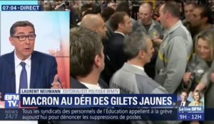 EDITO - Emmanuel Macron face au défi des gilets jaunes