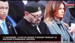 11 novembre : le Roi du Maroc s'endort pendant le discours d'Emmanuel Macron (vidéo)