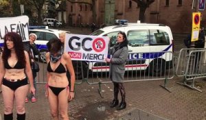 Strasbourg: grévistes de la faim devant l'hôtel du Préfet