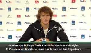 Coupe Davis - Zverev : "Beaucoup de top joueurs ne joueront pas"