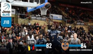 Jeep® ÉLITE : Dijon vs Gravelines-Dunkerque (J10)