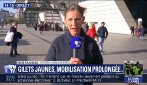 Gilets jaunes : "il ne s'agit pas de jouer les grandes métropoles contre les territoires" affirme Élise Fajgeles (LaREM)
