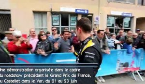 Une F1 dans les rues de Châteaurenard