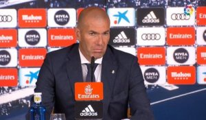 36e j. - Zidane : "On a fait un match correct, sans plus"