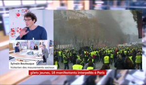 "La manifestation des Champs-Elysées est d'ultradroite", estime un historien des mouvements sociaux