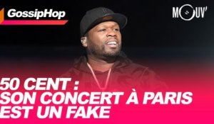 50 Cent : Son concert à Paris est un fake