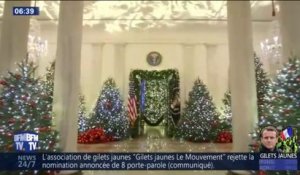 Melania Trump dévoile les décorations de Noël de la Maison Blanche 