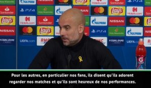 Groupe F - Guardiola : "Notre réussite, c'est la satisfaction de nos fans"