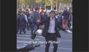 Les aventures de Hugues Blatard - Harry Potter aux Champs-Elysées