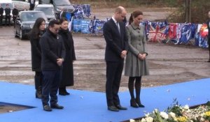 Premier League - Kate et William rendent hommage aux victimes du crash de Leicester