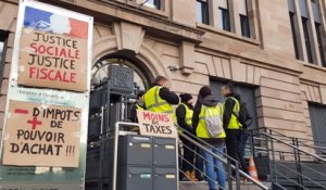 Gilets jaunes à la sous-préfecture de Mulhouse: "il faut une unité citoyenne"