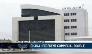 Ghana : excédent commercial doublé