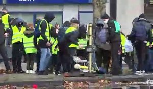 Une manifestation de "gilets jaunes" à Bruxelles dégénère