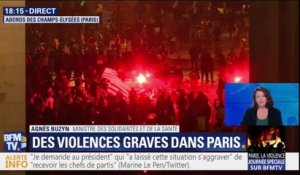 Violences à Paris: Agnès Buzyn "s'énerve" contre l'attitude des partis "qui n'ont rien fait de courageux"