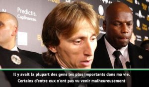 Ballon d'Or - Modric: "Tellement heureux et fier de remporter ce magnifique trophée"