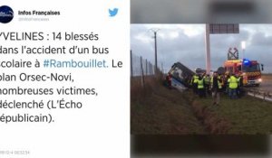 Yvelines. Un accident de bus fait douze blessés.