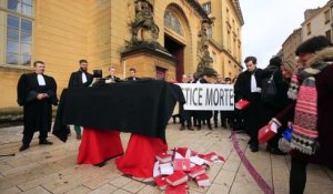A Metz,  avocats et magistrats enterrent Madame Justice