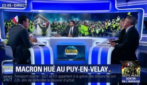 Emmanuel Macron hué au Puy-en-Velay (3/4)