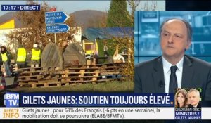 Gilets jaunes : Soutien populaire toujours élevé