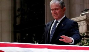 L'adieu des Etats-Unis à George Bush père