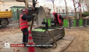 "Gilets jaunes" : un dispositif de sécurité exceptionnel à Paris