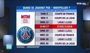 Match reporté, Montpellier, tournée au Qatar… Quillot donne une solution pour le calendrier du PSG